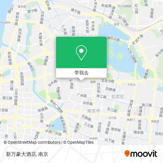 新万豪大酒店地图