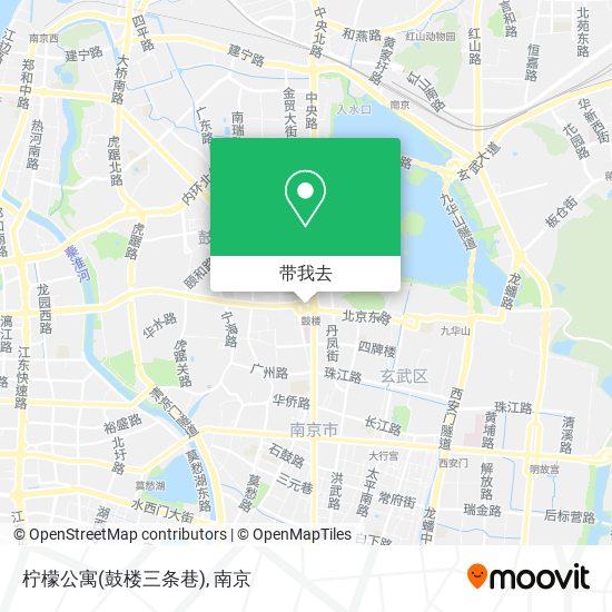 柠檬公寓(鼓楼三条巷)地图