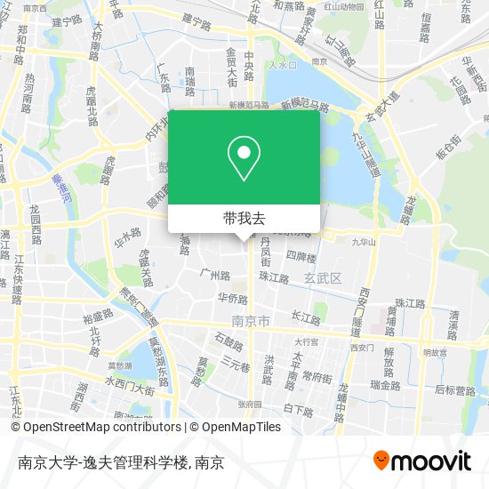 南京大学-逸夫管理科学楼地图