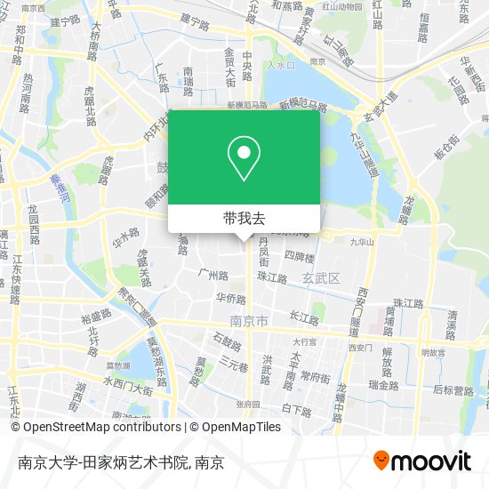 南京大学-田家炳艺术书院地图