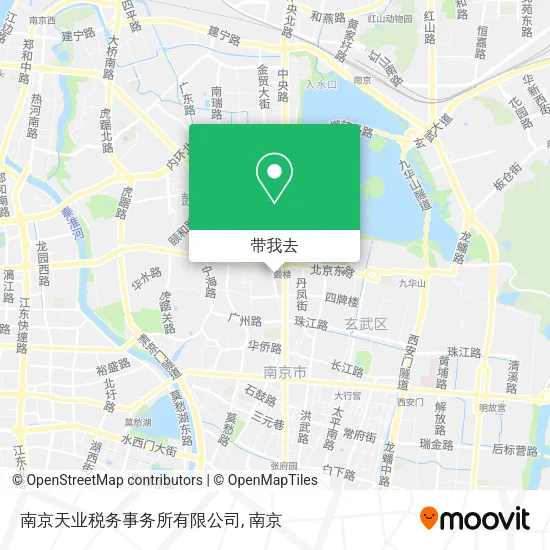 南京天业税务事务所有限公司地图