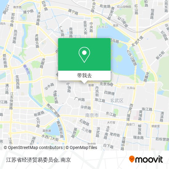 江苏省经济贸易委员会地图