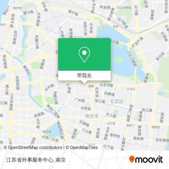 江苏省外事服务中心地图