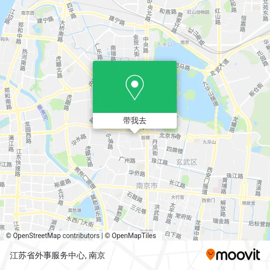 江苏省外事服务中心地图