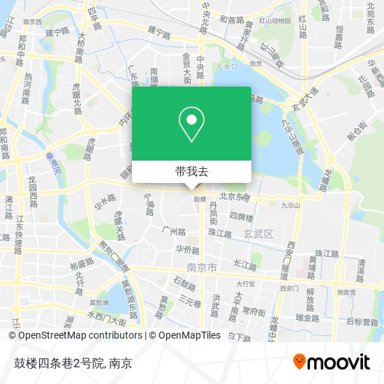 鼓楼四条巷2号院地图