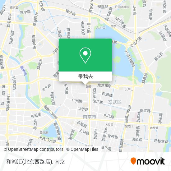 和湘汇(北京西路店)地图