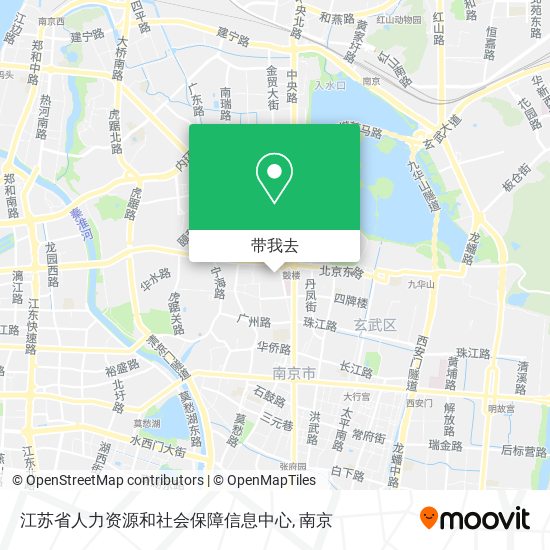江苏省人力资源和社会保障信息中心地图