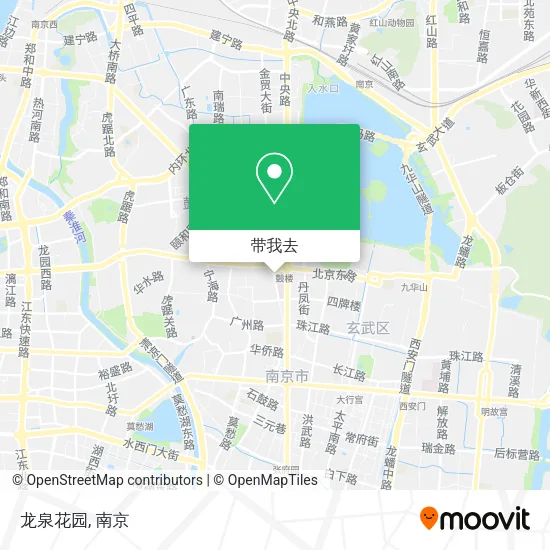龙泉花园地图