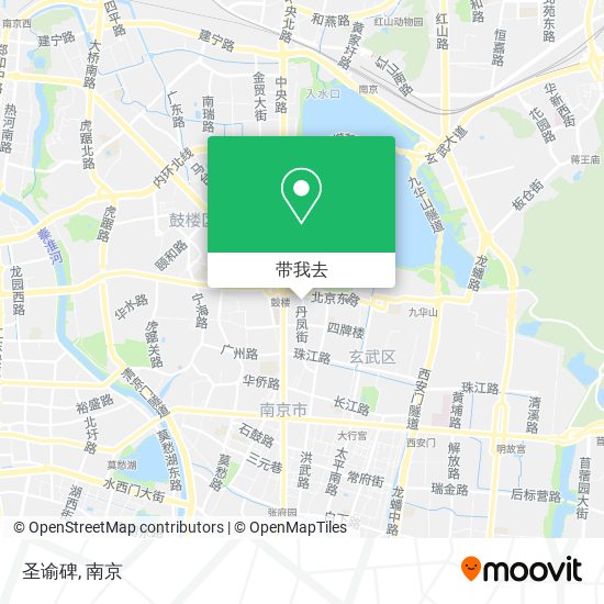圣谕碑地图