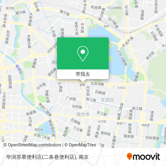 华润苏果便利店(二条巷便利店)地图
