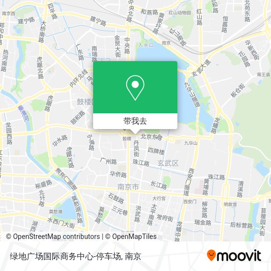 绿地广场国际商务中心-停车场地图