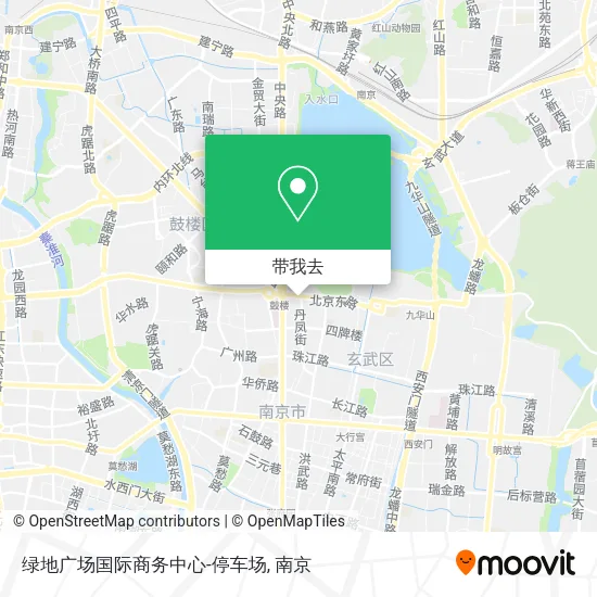 绿地广场国际商务中心-停车场地图