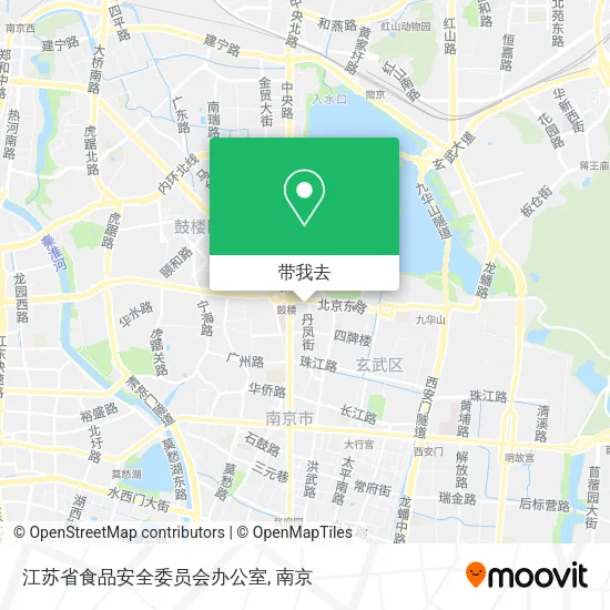 江苏省食品安全委员会办公室地图