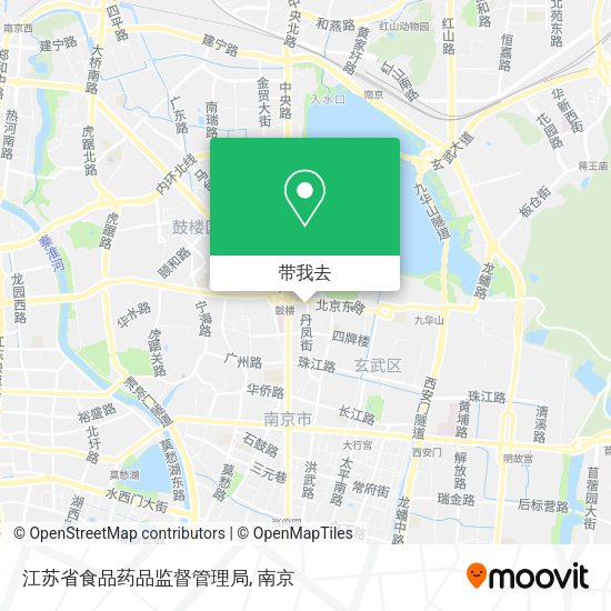 江苏省食品药品监督管理局地图