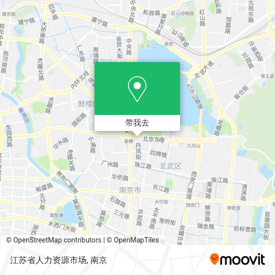 江苏省人力资源市场地图