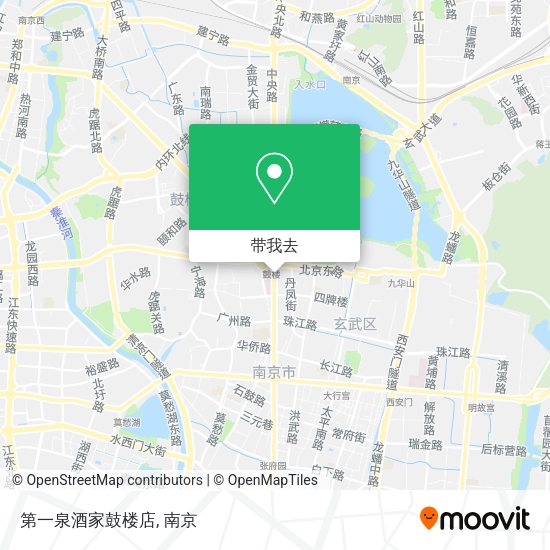 第一泉酒家鼓楼店地图