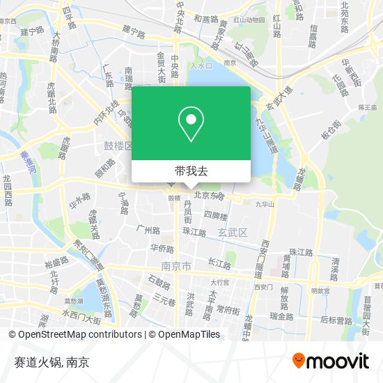 赛道火锅地图