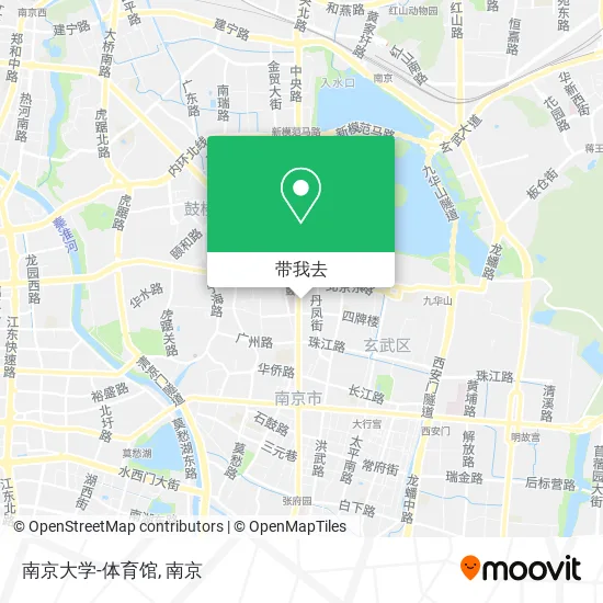 南京大学-体育馆地图
