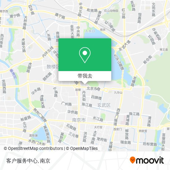 客户服务中心地图