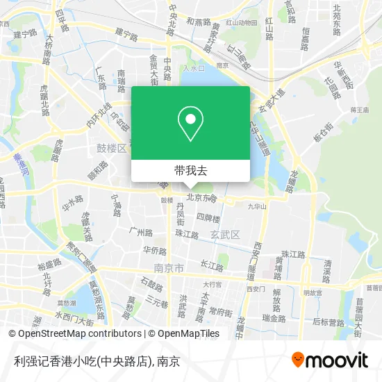 利强记香港小吃(中央路店)地图