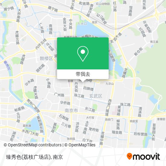 臻秀色(荔枝广场店)地图