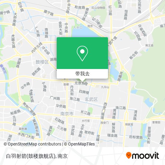 白羽射箭(鼓楼旗舰店)地图
