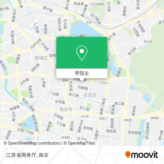 江苏省商务厅地图