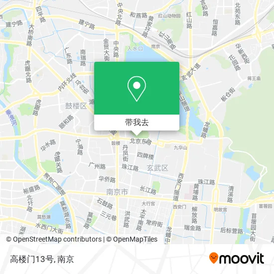 高楼门13号地图