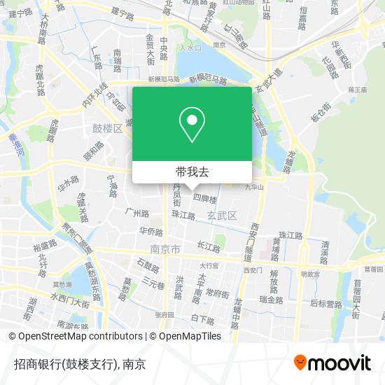 招商银行(鼓楼支行)地图