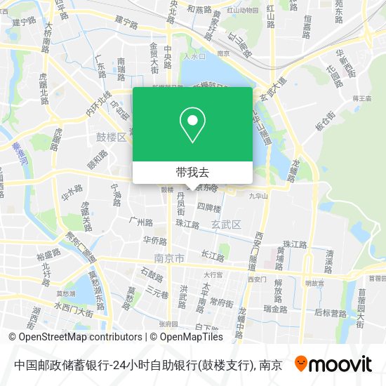 中国邮政储蓄银行-24小时自助银行(鼓楼支行)地图