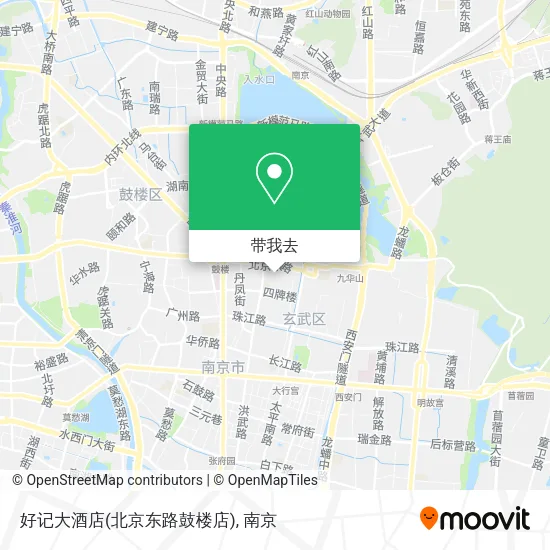 好记大酒店(北京东路鼓楼店)地图