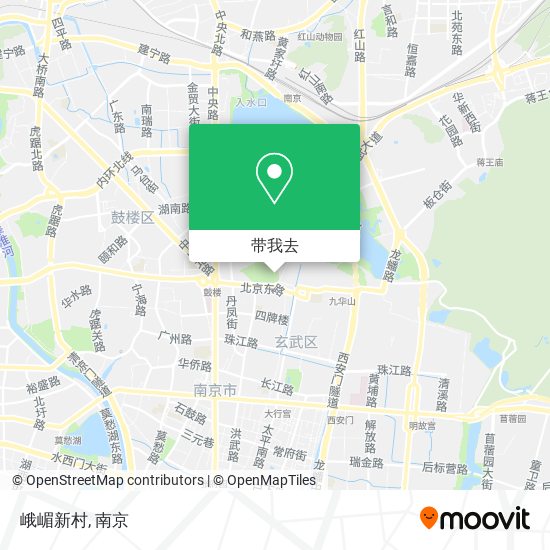 峨嵋新村地图