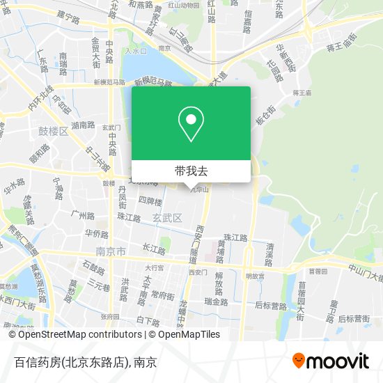 百信药房(北京东路店)地图