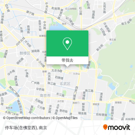 停车场(念佛堂西)地图