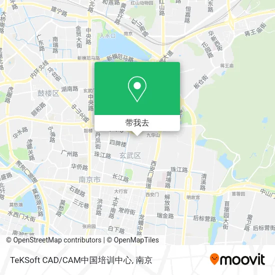 TeKSoft CAD/CAM中国培训中心地图