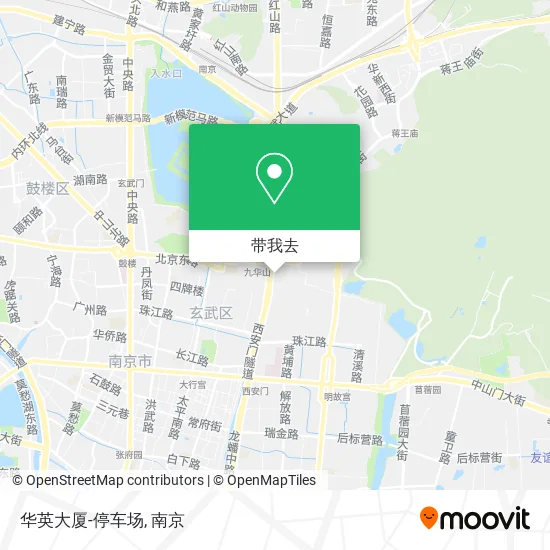 华英大厦-停车场地图