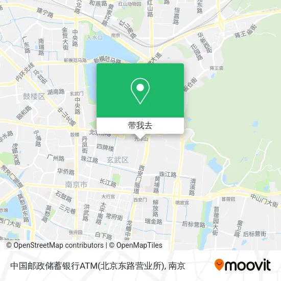 中国邮政储蓄银行ATM(北京东路营业所)地图