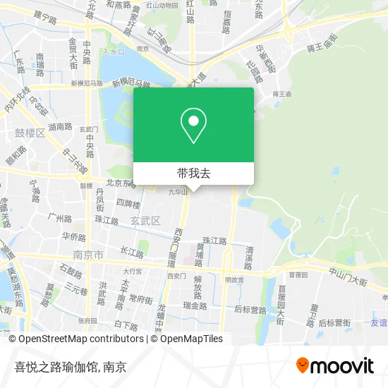 喜悦之路瑜伽馆地图