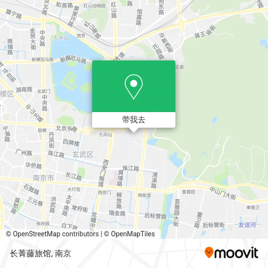长菁藤旅馆地图
