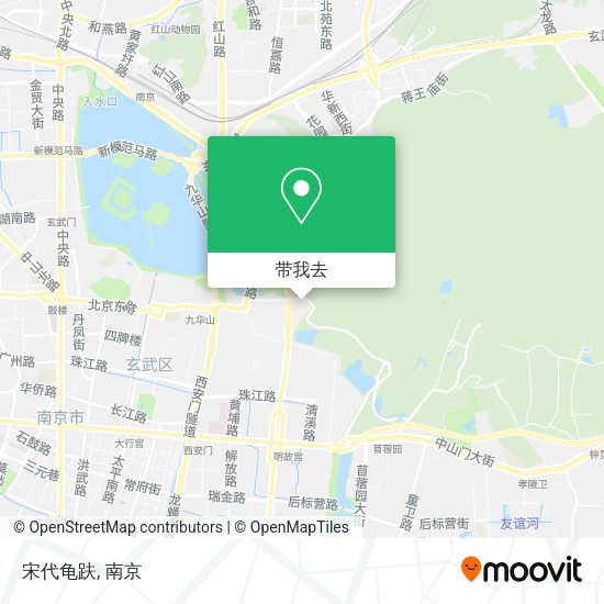 宋代龟趺地图