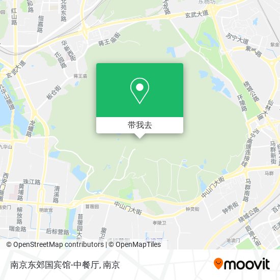 南京东郊国宾馆-中餐厅地图