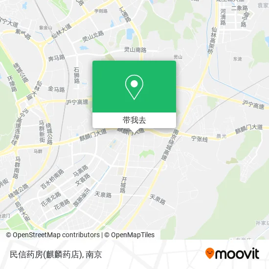 民信药房(麒麟药店)地图
