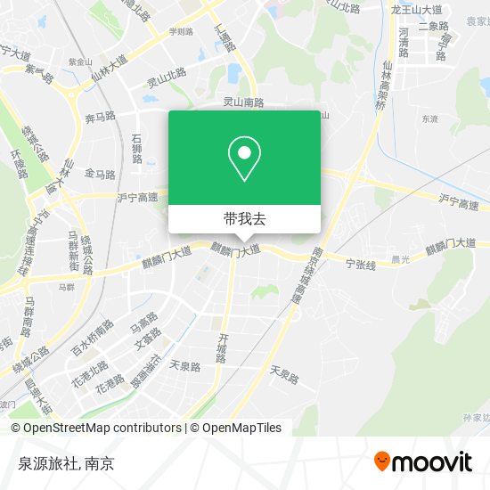 泉源旅社地图