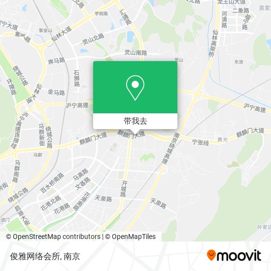 俊雅网络会所地图