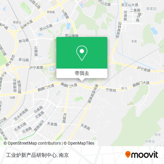工业炉新产品研制中心地图