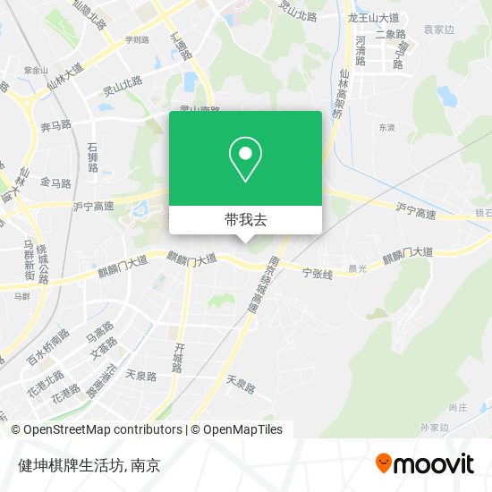 健坤棋牌生活坊地图