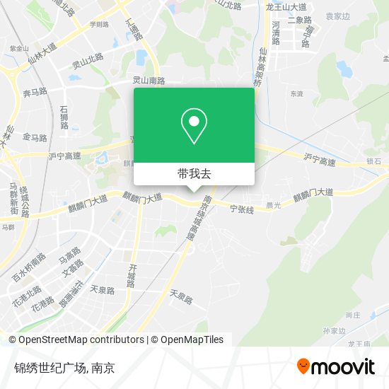 锦绣世纪广场地图