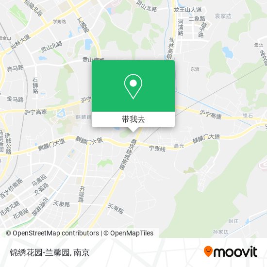 锦绣花园-兰馨园地图