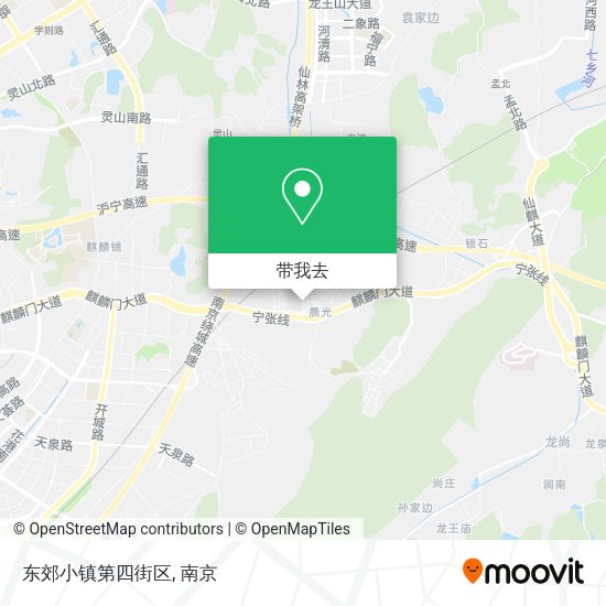 东郊小镇第四街区地图