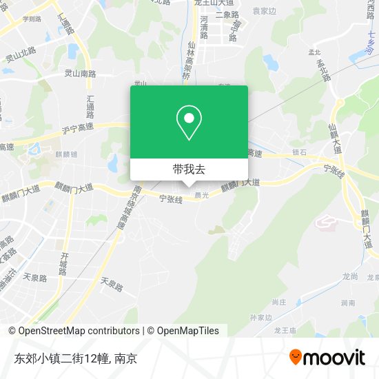 东郊小镇二街12幢地图